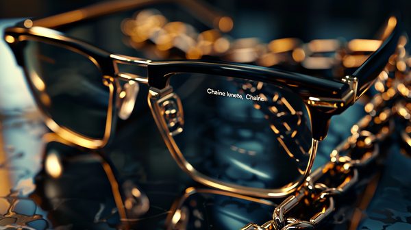 Chaine lunette : style et sécurité pour vos lunettes